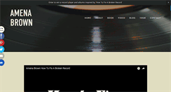 Desktop Screenshot of amenabrown.com